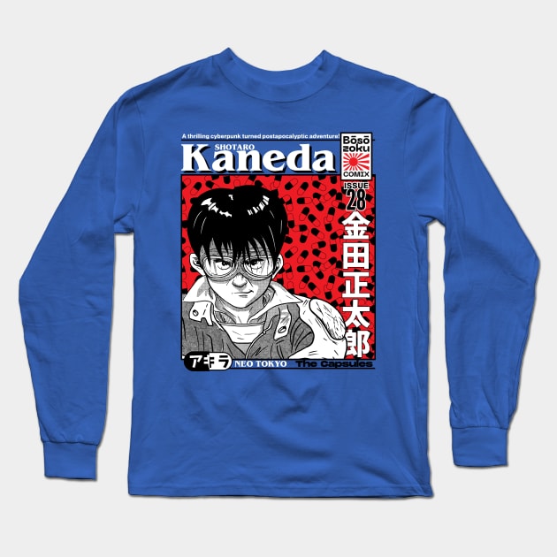 Shotaro Kaneda Long Sleeve T-Shirt by Krobilad